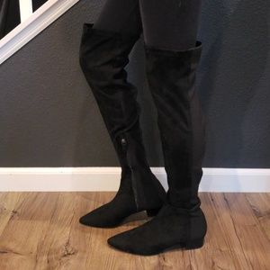 ZARA over the knee boots
